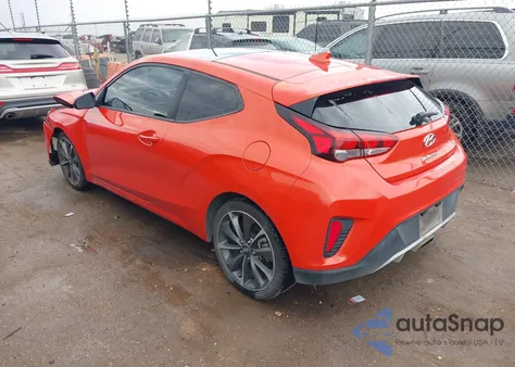2020 Hyundai Veloster 2.0 Premium из США, поврежденный, VIN KMHTG6AF1LU021222